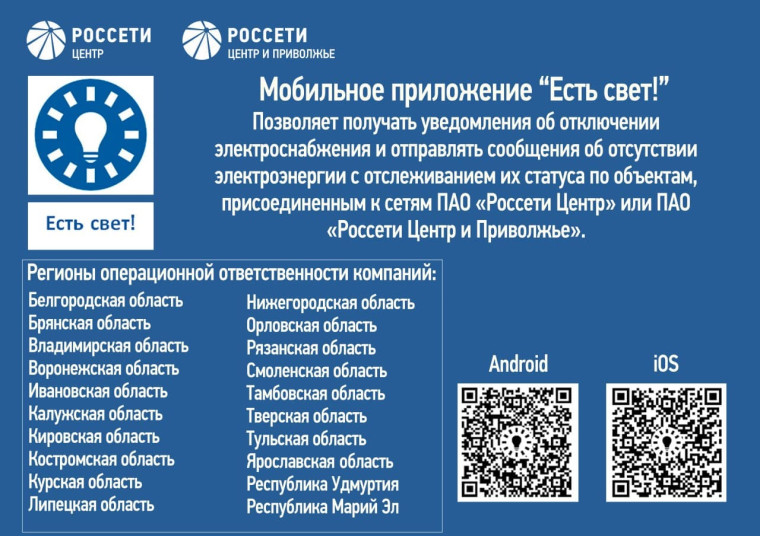 Приложение «Есть свет!» установили свыше 1000 потребителей «Курскэнерго». Приложение «Есть свет!» установили свыше 1000 потребителей «Курскэнерго».